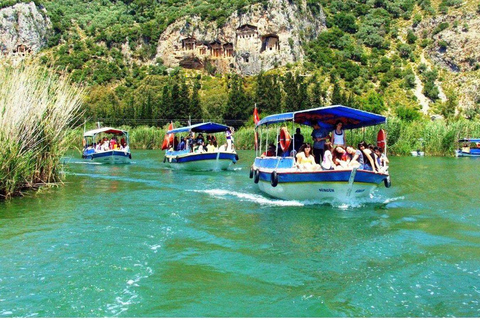 Fethiye: Dalyan Private Sunrise Tour with Mud Baths Fethiye: Dalyan Mud Bath and Turtle Beach Day Trip