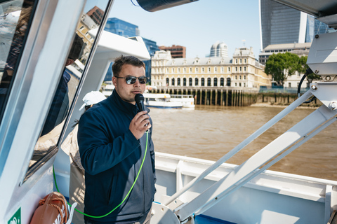 Londyn: rejs Tamizą z Westminster do GreenwichRejs w obie strony