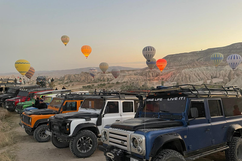 From Cappadocia: Jeep Safari (Per Person) Cappadocia Jeep Safari - Sunrise tour