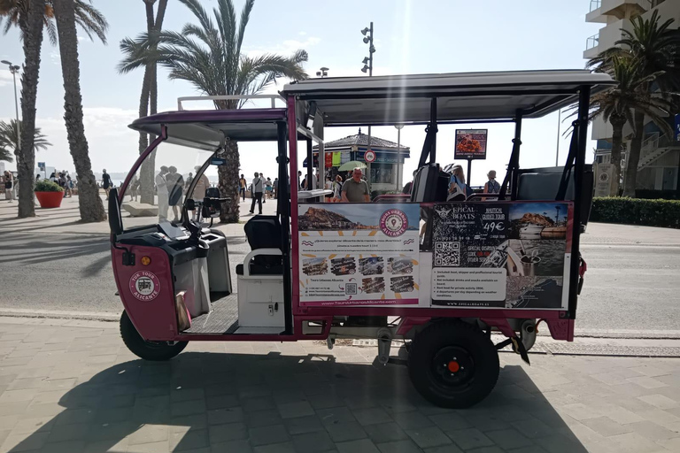 Alicante: Tuk Tuk Tour Electric 30 minutes Electric