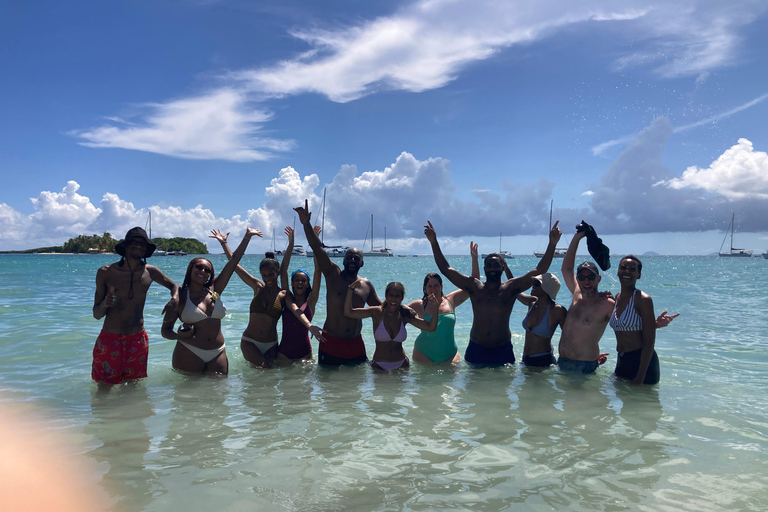 ILET GOSIER: visita o ilet du gosier num caiaque transparente