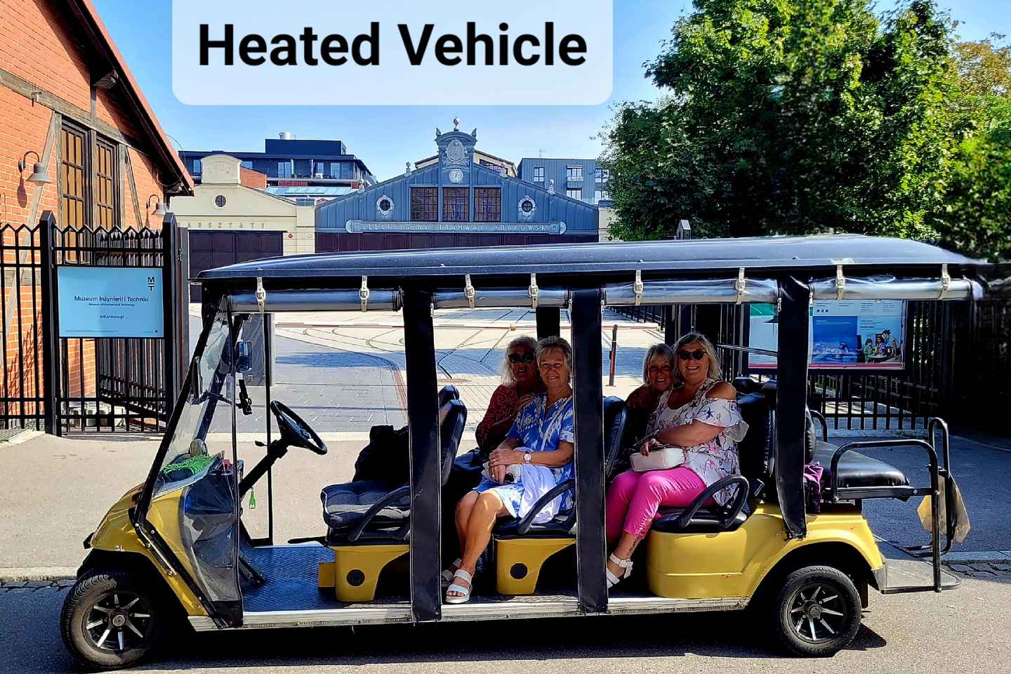 Cracovia: Recorrido en carrito de golf por el Barrio Judío y la Fábrica de Schindler