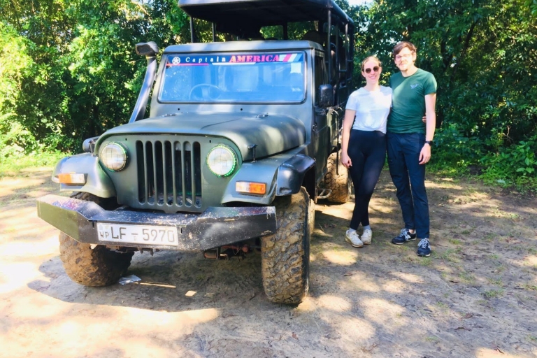 Kolombo: Wycieczka safari jeepem po Parku Narodowym Minneriya i Kaudulla