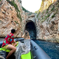 From Vlore, Haxhi Ali Cave & Karaburun Speedboat Tour - Housity