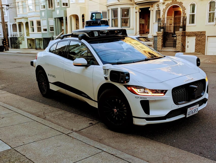 San Francisco City Tour in a Self-Driving Car with Guide image 1