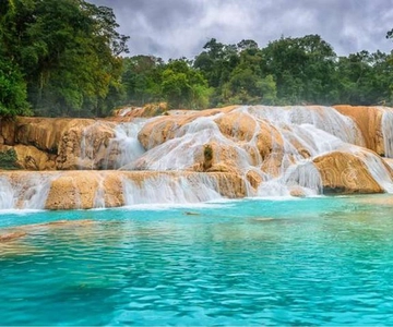 From San Cristobal: Agua Azul, Misol-ha, and Palenque