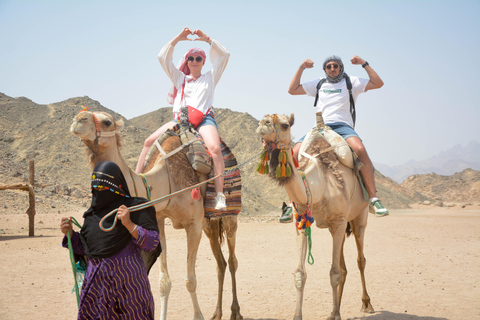 Hurghada: Super Safari Adventure with ATV, Camel Ride & BBQ Hurghada: 7-Hour Super Safari Desert Adventure