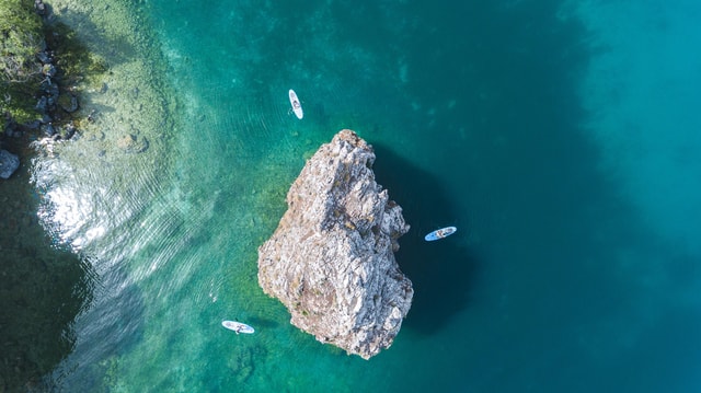 Lake Ohrid: Guided Paddle Boarding Tour
