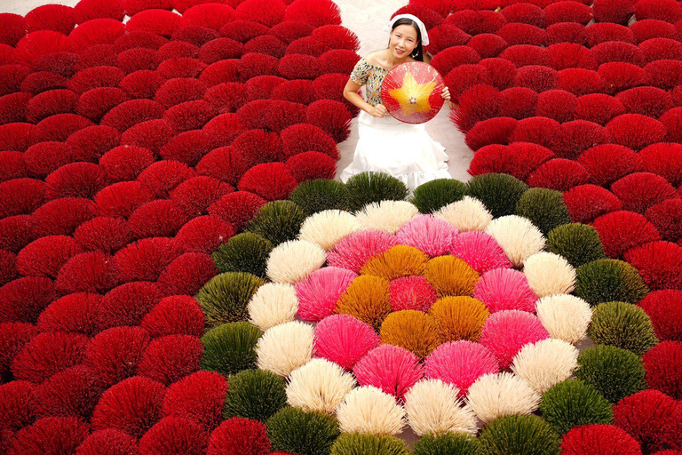 Hanoi: Incense Village & Conical Hat or Knife-Making Village Hanoi Incense Village, Conical Hat , NO LUNCH - SMALL GROUP