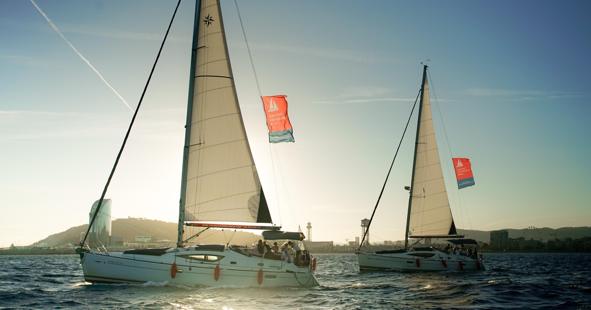 Barcelona 3Hour Private Sunset Sailing Experience GetYourGuide