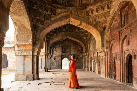 Delhi: Old & New Delhi Private Full or Half-Day Tour Half-Day Old Delhi (Guide & AC Vehicle)
