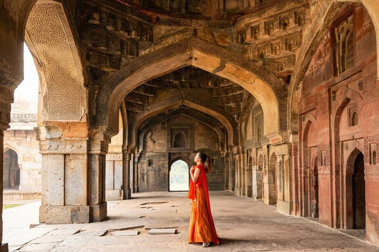 Delhi: Old & New Delhi Private Full or Half-Day Tour Half-Day Old Delhi (Guide & AC Vehicle)