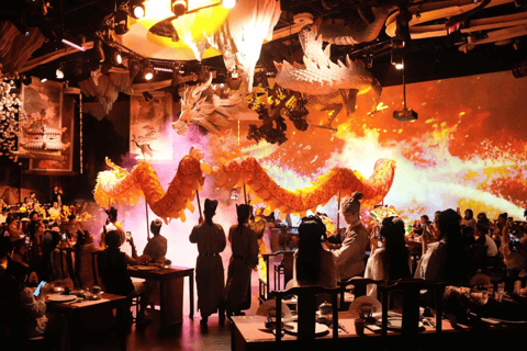 Hangzhou: Song Dynasty Feast with Hanfu Costume Rental VIP Seat Lunch（plz to book 3 days in advance）