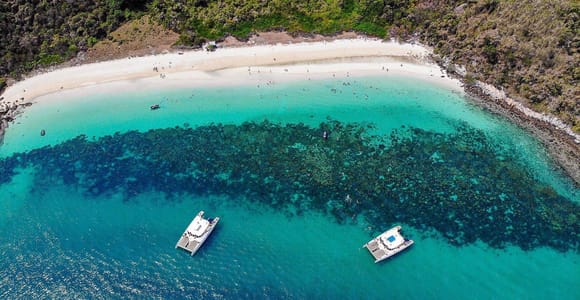 Pattaya: 3 Inseln Tagestour auf dem Katamaran mit Buffet-Mittagessen