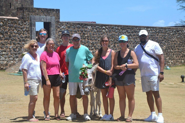 Puerto Plata: Zipline, Damajagua Falls, and City Tour