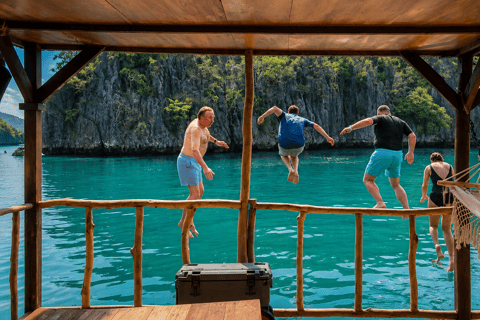Coron Private Lagoon and Sunset Escape by Luxury Bangka