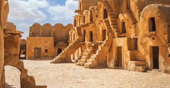 From Djerba: Tataouine, Chenini & Ksour Full-Day with lunch