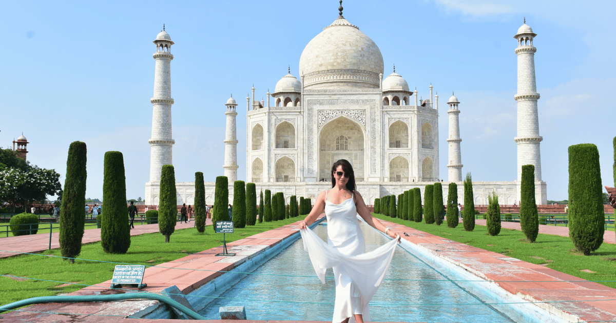 Fr N Agra Hoppa Ver Linjen Taj Mahal Agra Fort Tour Getyourguide