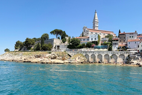 Pula: Red Island, Brijuni & Rovinj Full-Day Boat Cruise