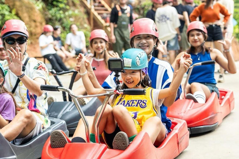 Phuket: Luge, Zipline, Skywalk &amp; Adventure Combo Experience2 Luge Rides &amp; Combine World D+