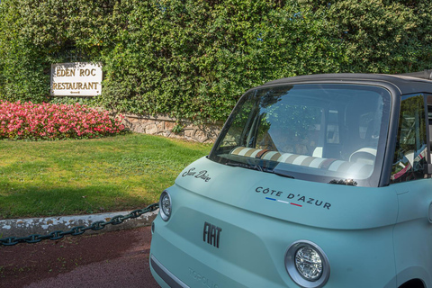 Antibes: Tour in a 100% electric Fiat Topolino 1-hour Discovery Tour in a Fiat Topolino