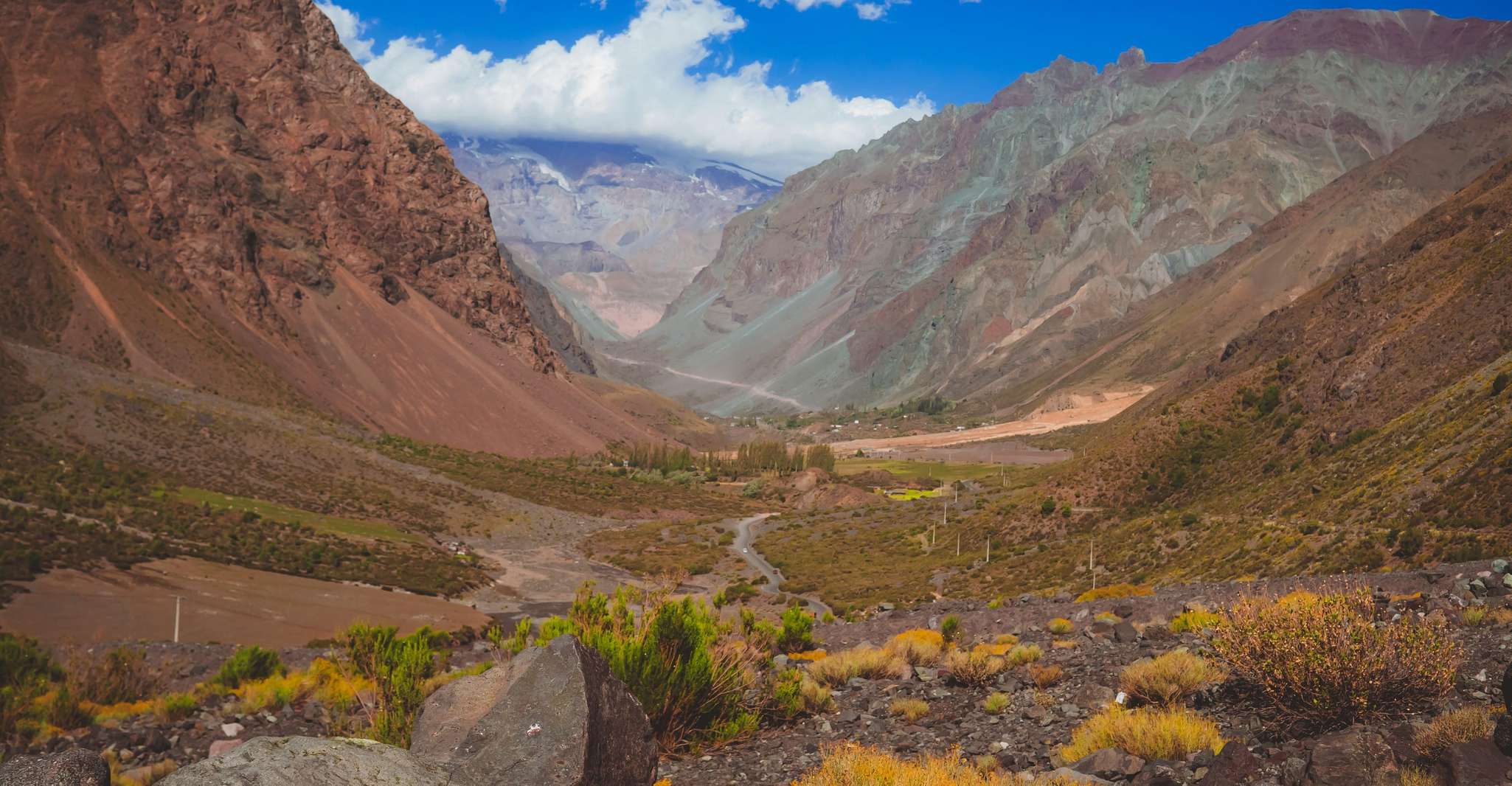 Santiago, Transfert au refuge d ́activité de Cajón del Maipo - Hizvo