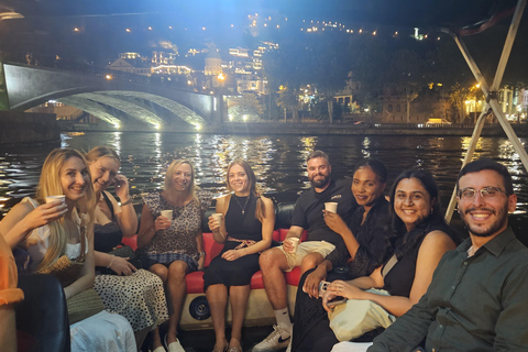 Tbilisi: Mtkvari River Live Guided Boat Tour