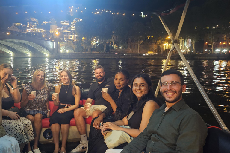 Tbilisi: Mtkvari River Live Guided Boat Tour