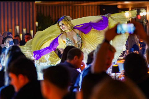 Istanbul:New Year's Eve Bosphorus Cruise with Dinner & Shows Window-Side Private Table For 2 w/hotel pickup and drop off