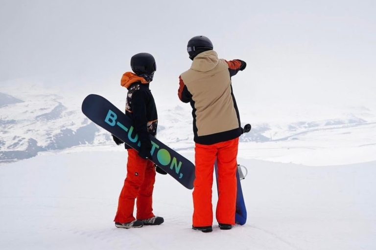 Randonnée à ski dans les montagnes d'Erciyes avec un moniteur de ski professionnel