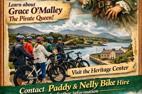 Westport: E-bike Tour Heritage center, Pirate Queen & Legends - Image 3