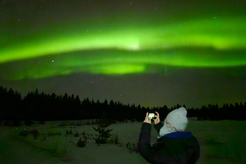 روفانييمي: مطاردة الشفق القطبي الشمالي مع خدمة التوصيل من الفندق