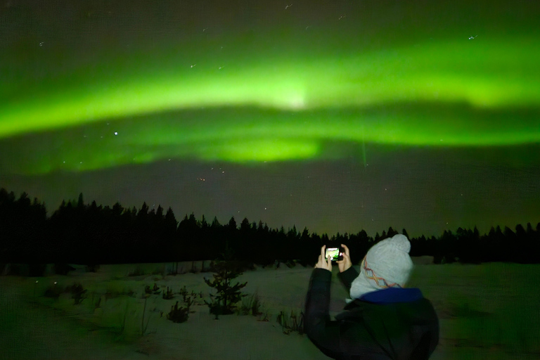 روفانييمي: مطاردة الشفق القطبي الشمالي مع خدمة التوصيل من الفندق
