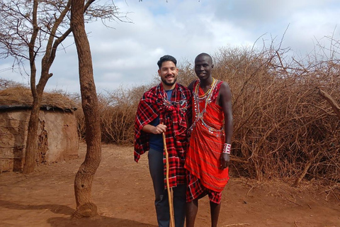 Nairobi: Jednodniowa wycieczka do wioski masajskiej z lokalnym przewodnikiem