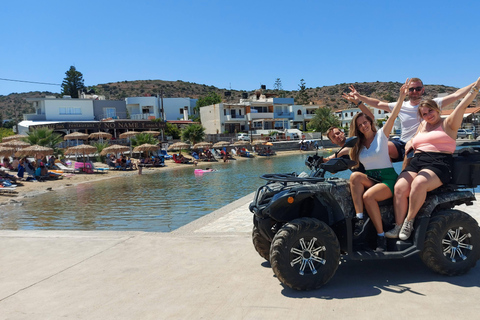 Crète : Circuit de safari en quad tout terrain avec transferts vers les hôtels