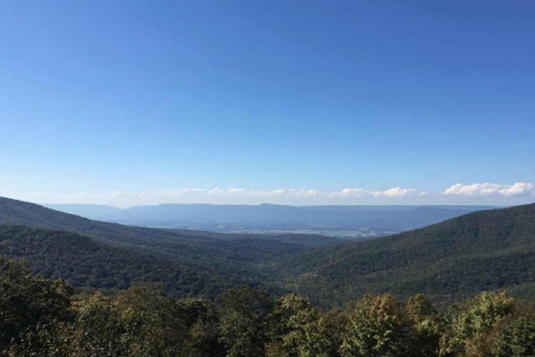 From D.C.:Day Tour to Luray Caverns&Shenandoah Skyline Drive Select corresponding pick-up time according to location list