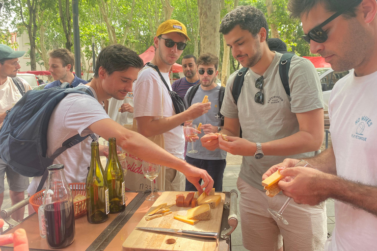 Kaas culinaire tour door het centrum van Toulouseprivé wandeltour