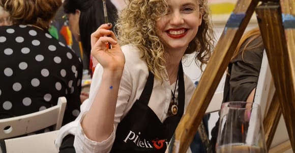 Malparty in Rijeka – Paint & Wine Studio – Art Bottega