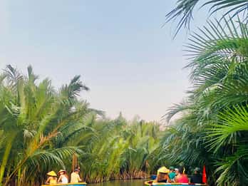 Hoi An :Lantern Making - Cooking Class -Coconut Basket Boat