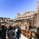 Roma: tour guidato dell'arena del Colosseo, del Palatino e del Foro
