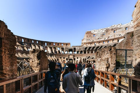 Colosseum arena floor palatine and forum guided tour
