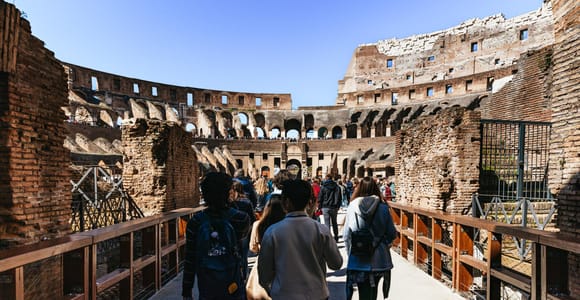 Rom: Kolosseum, Forum & Palatinhügel Tour & optional Arena