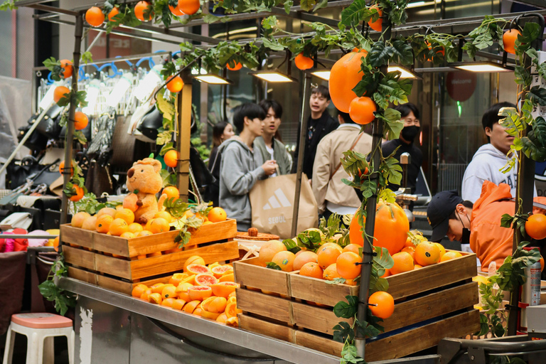 سيول: أفضل جولة طعام خاصة مع مرشد محليسيول: جولة سير خاصة لمدة 3 ساعات لتذوق الطعام والشراب