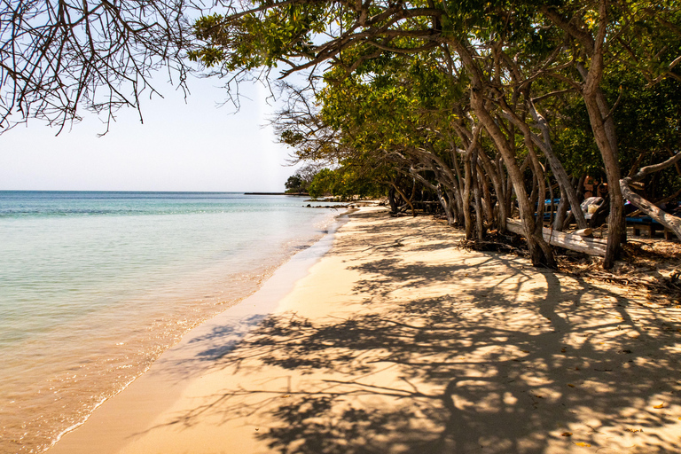 From Cartagena: Visit 5 Islands with snorkeling, beaches and buffet lunch