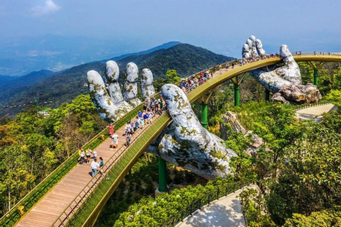 Da Nang: Excursión de un día a las Colinas de Ba Na con el Puente de las Manos de Oro