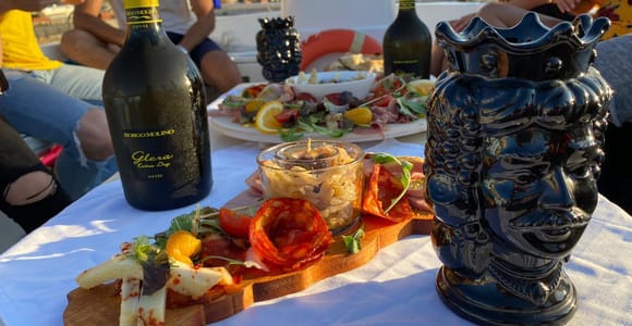 Syracuse: Boat tour with aperitif