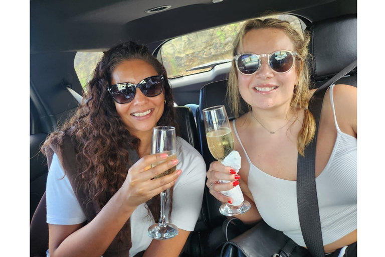Saint Lucia: Private Airport Transfer with Champagne Welcome