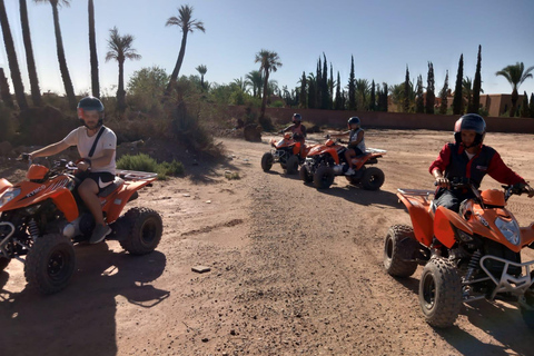 Marrakech : Aventure en quad dans le désert de la Palmeraie