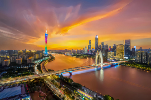 2-Day Guangzhou & Qingyuan Gulong Gorge Private Tour