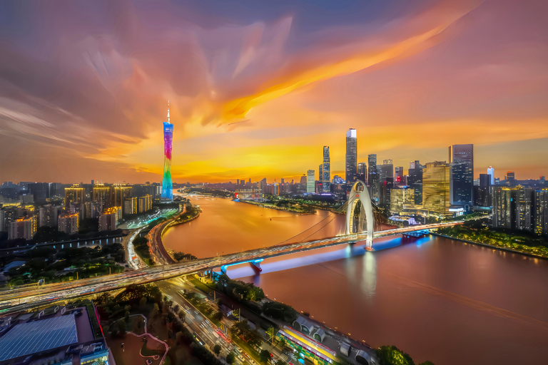 2-Day Guangzhou & Qingyuan Gulong Gorge Private Tour